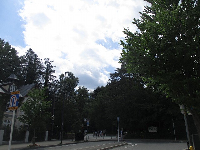 円山公園の出入口